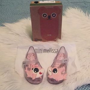 Mini Melissa Baby shark shoes Toddler 9
